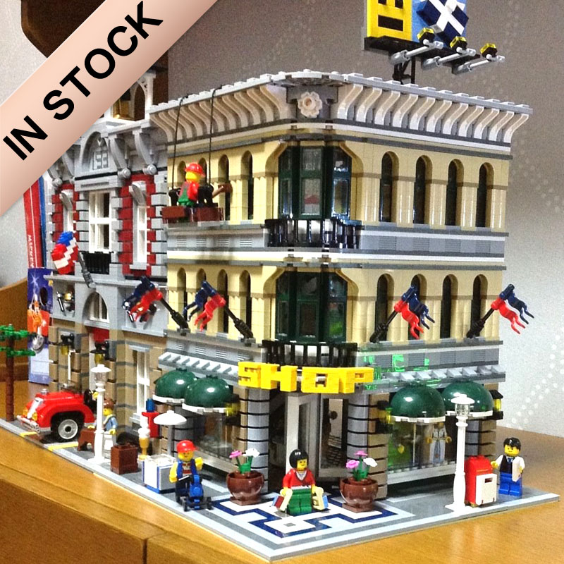 15005 City Street View Grand Emporium Model Building Blocks Bricks 10211 2232Pcs 