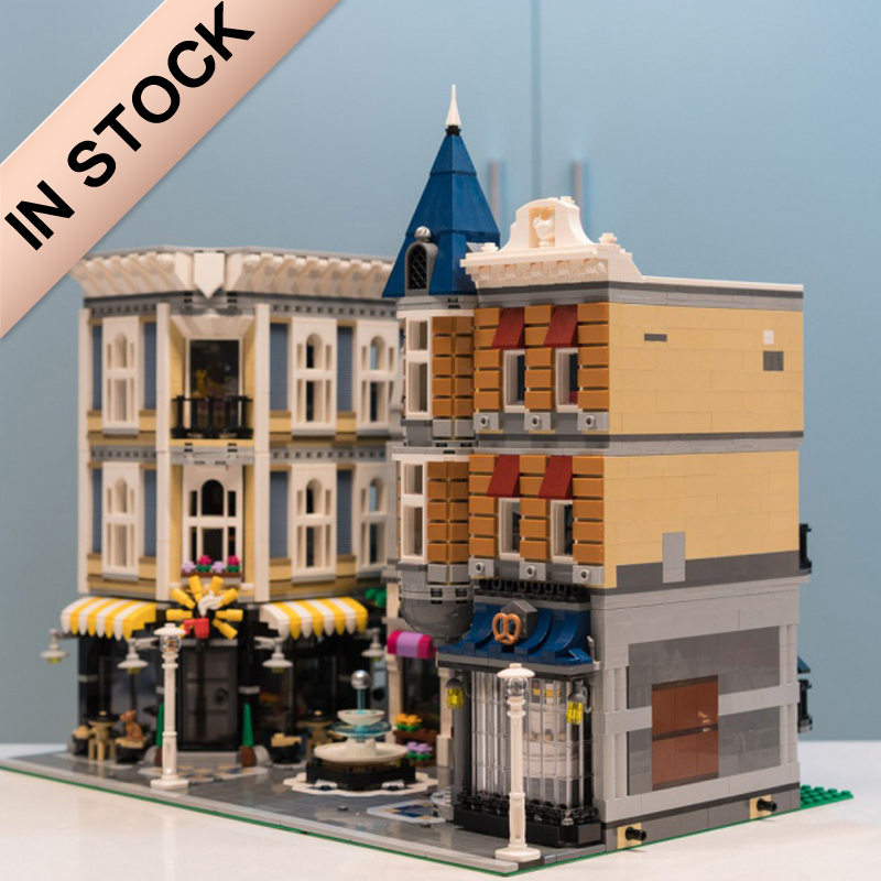 Building Blocks Expert MOC Sets Street Creator 15019 Assembly Square Kids Toys 