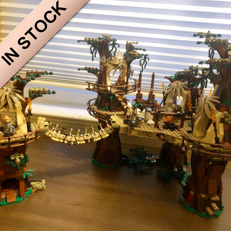 Details about   Star Wars Ewok Village Building Blocks Toys Compatible With 10236 05047 1990PCS